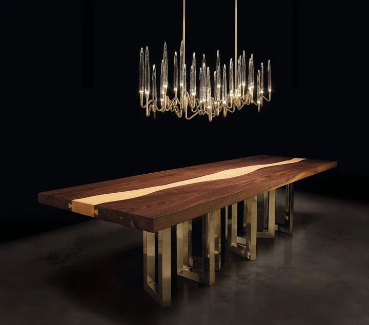 Wave Linear Chandelier