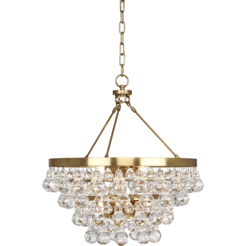 Abee Waterdrop Round Chandelier 21"