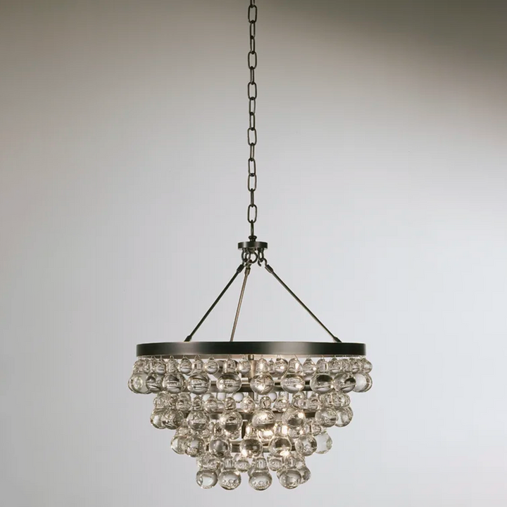 Abee Waterdrop Round Chandelier 21"