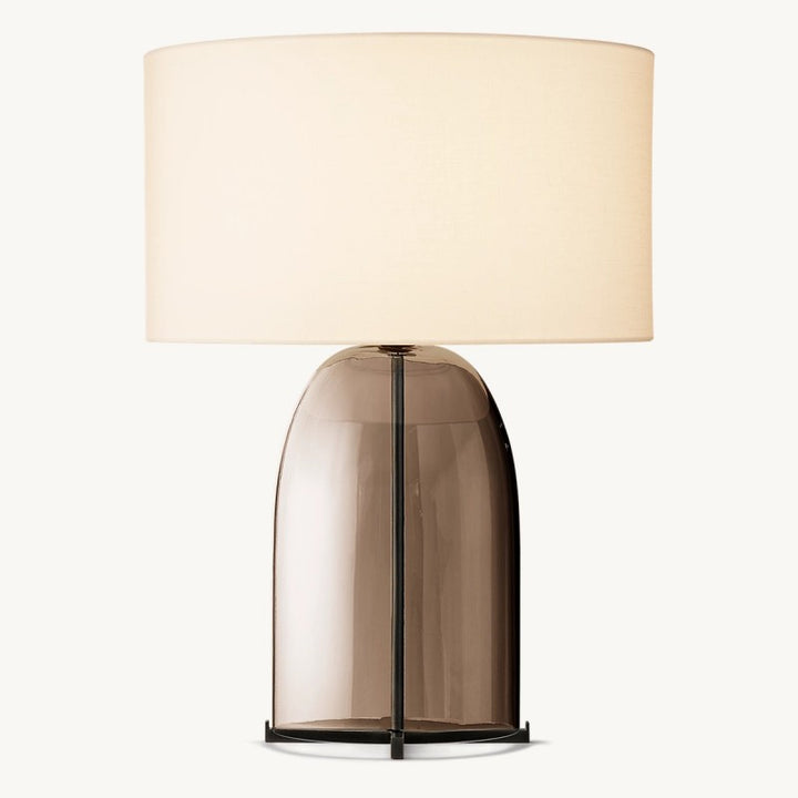Bloom Amber Glass Table Lamp