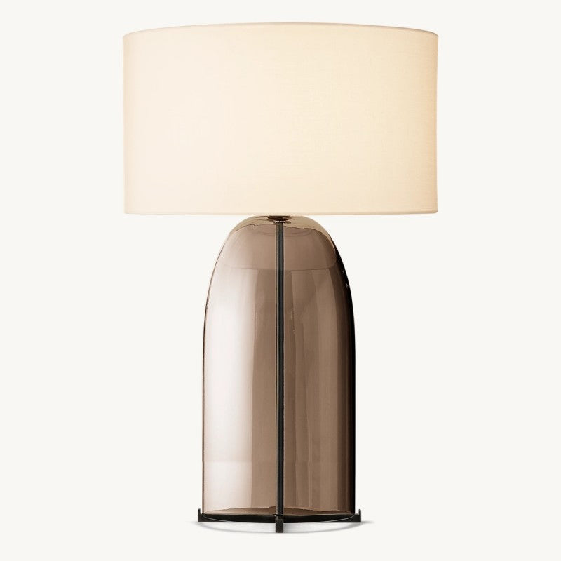 Bloom Amber Glass Table Lamp