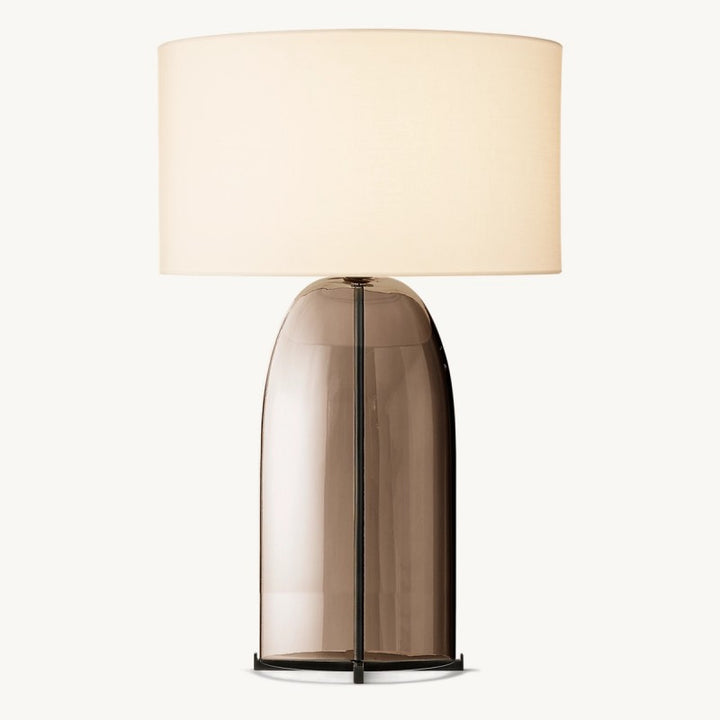 Bloom Amber Glass Table Lamp