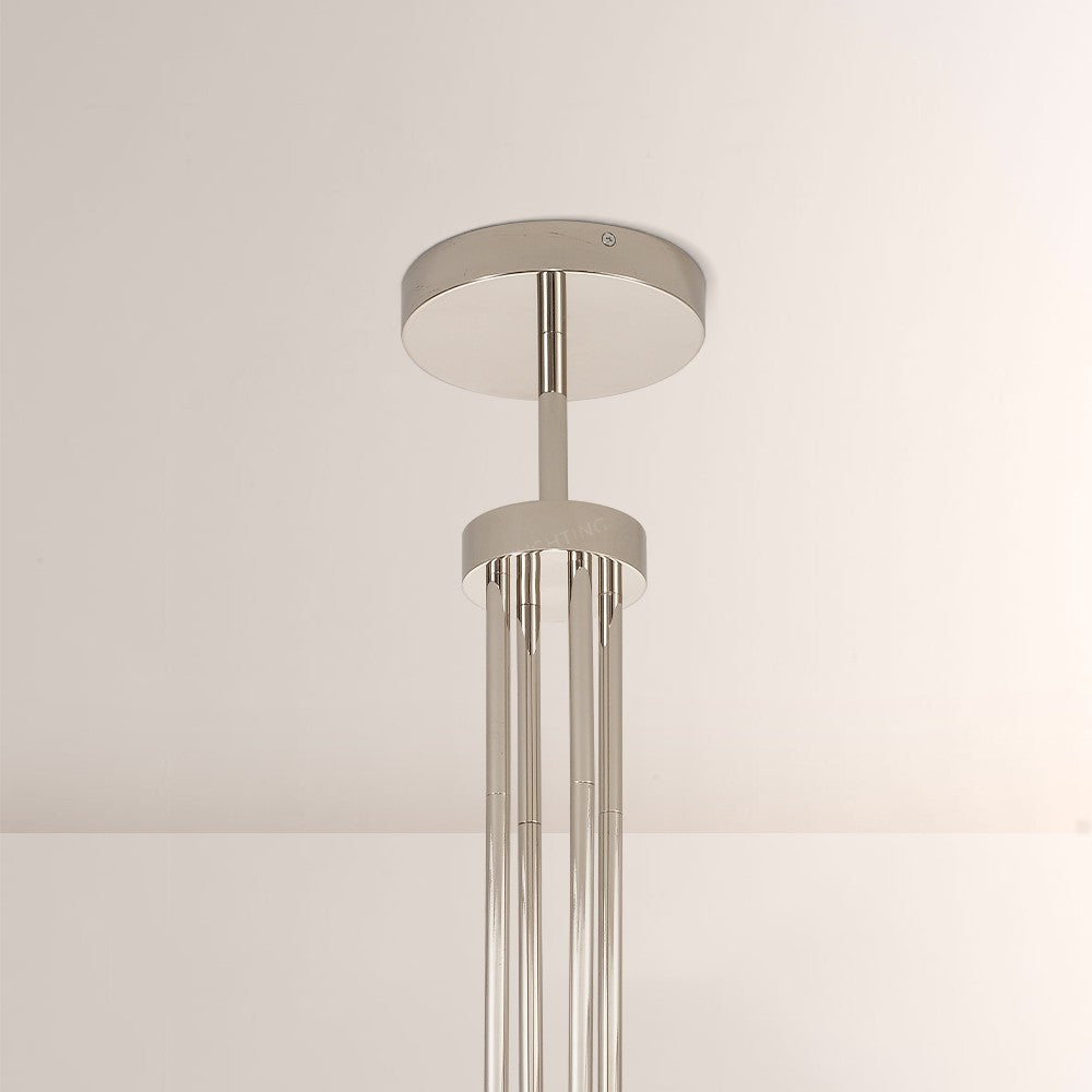 Cannel Round Chandelier 48''