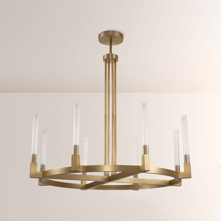 Cannel Round Chandelier 48''