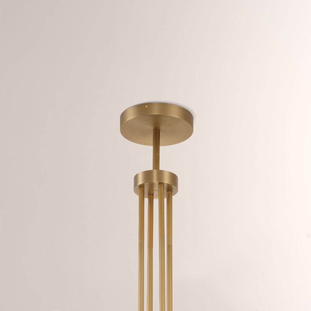 Cannel Round Chandelier 48''