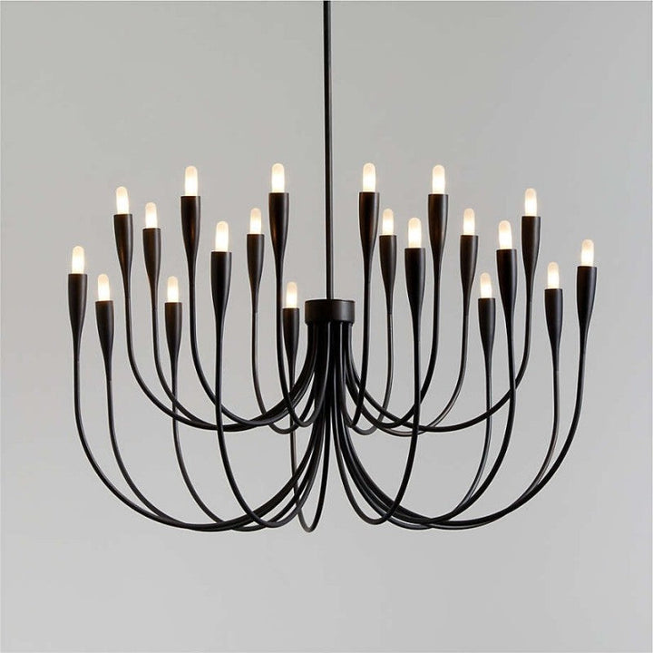 Curve Candelabra Chandelier