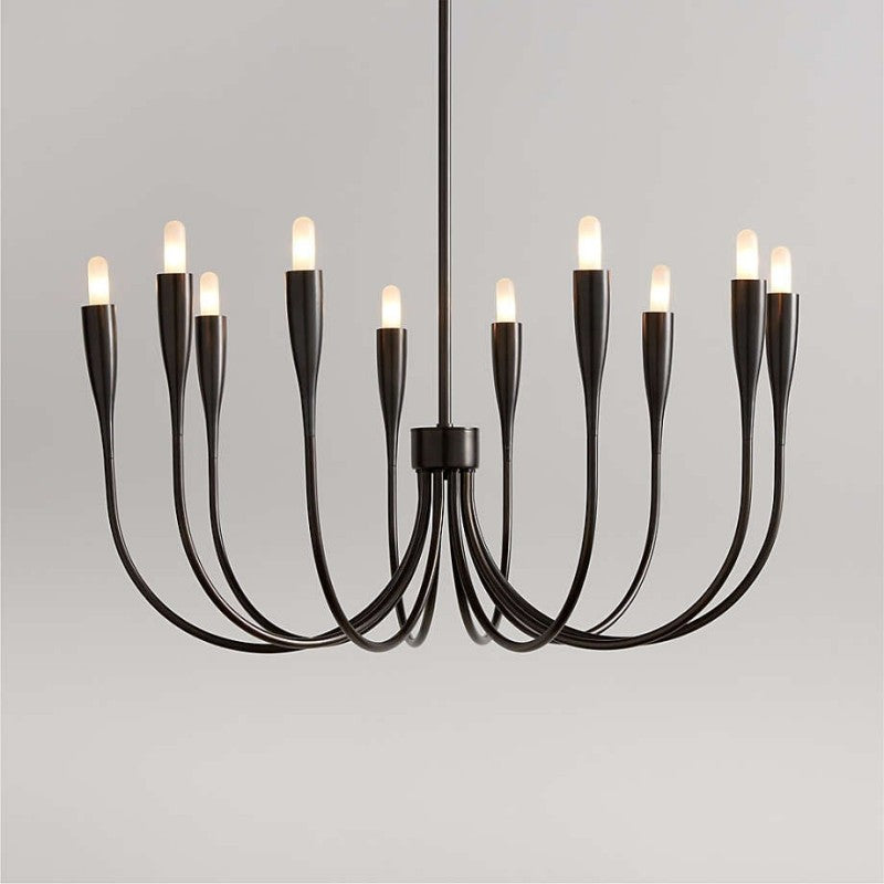 Curve Candelabra Chandelier