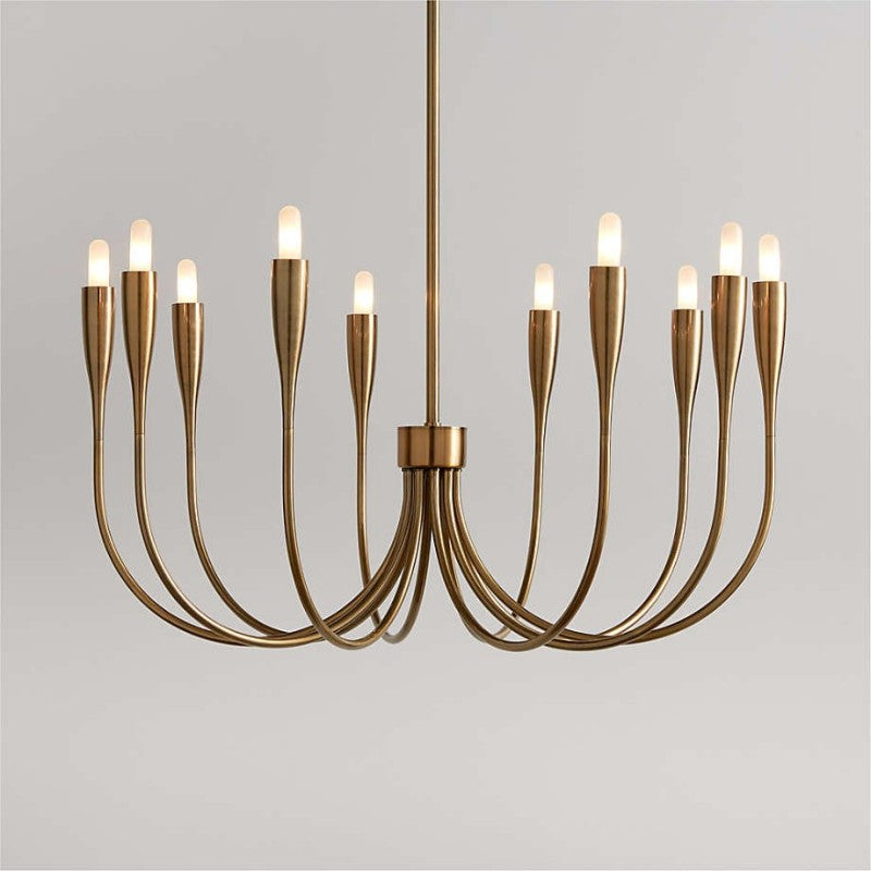 Curve Candelabra Chandelier