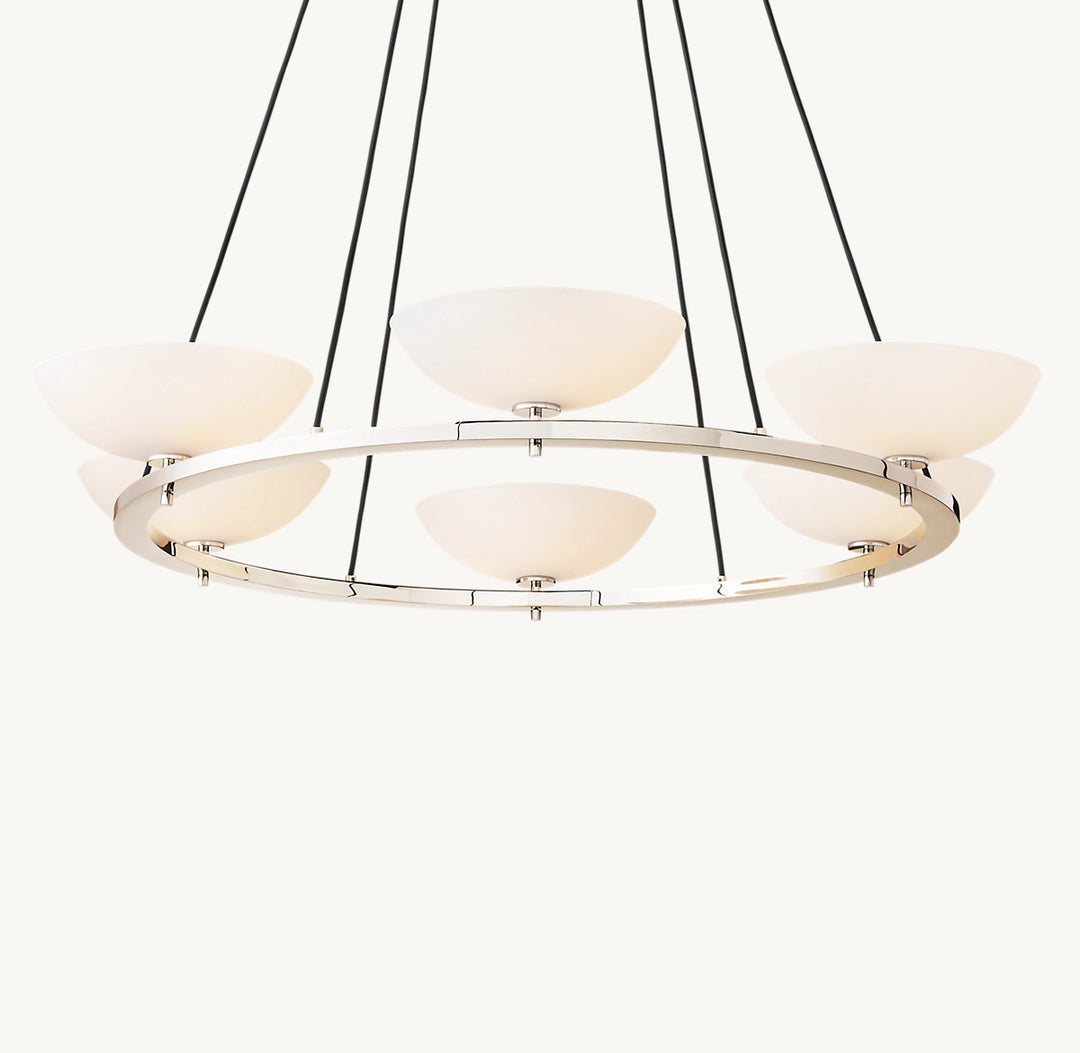 Vernor Round Chandelier 48“D