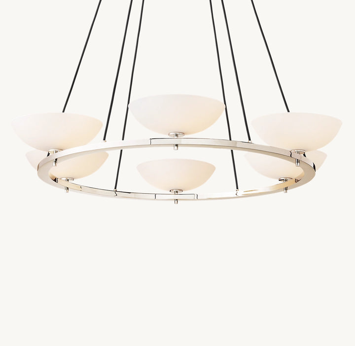 Vernor Round Chandelier 48“D