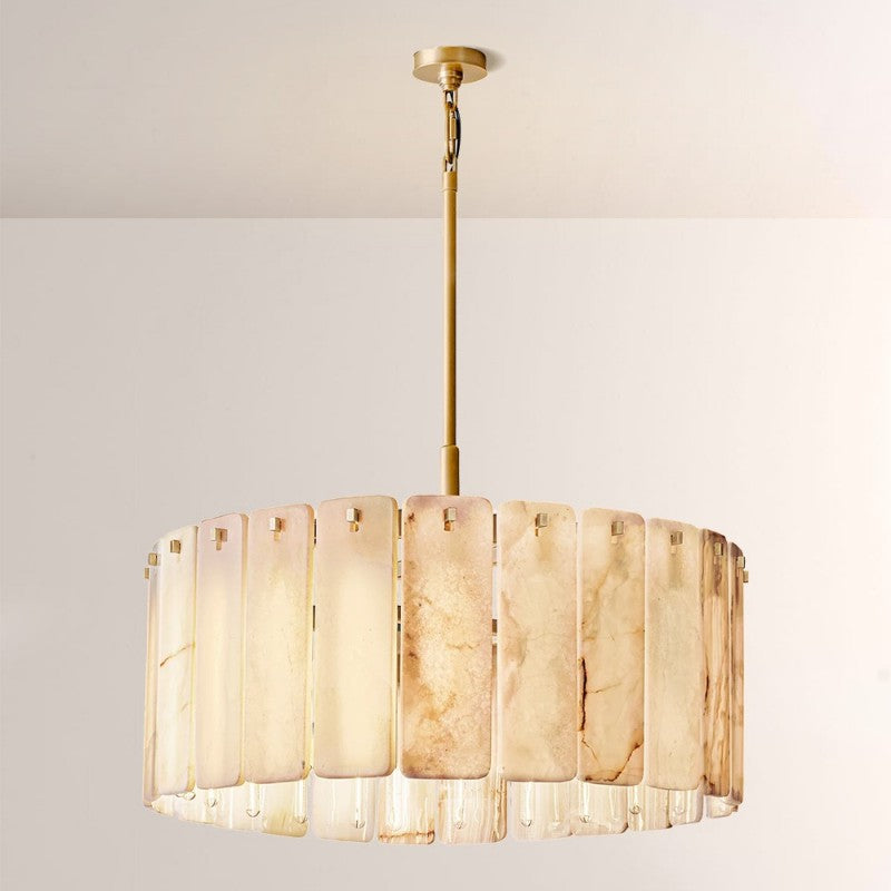 Belamette Onyx Round Chandelier 36"D