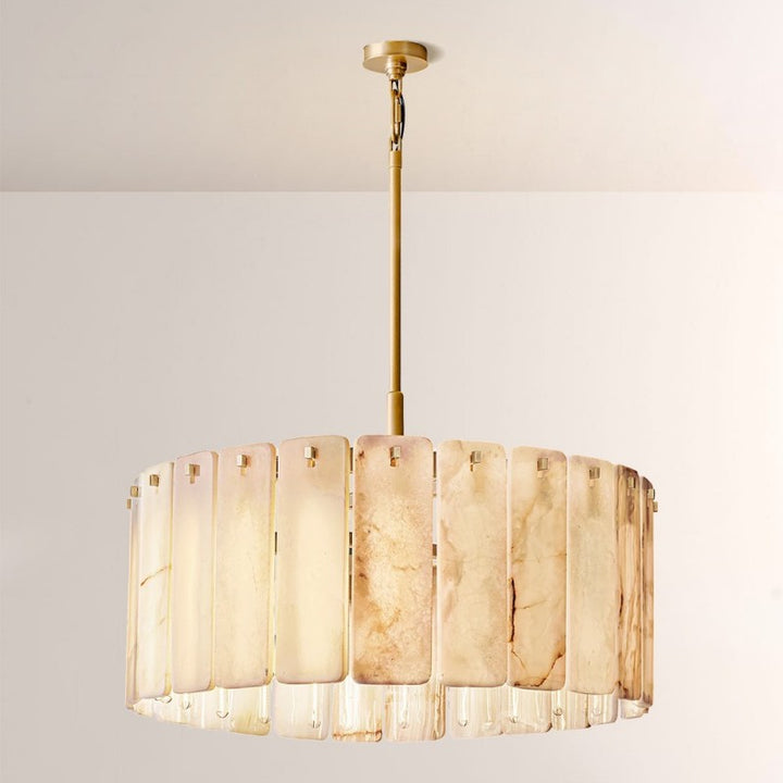 Belamette Onyx Round Chandelier 36"D