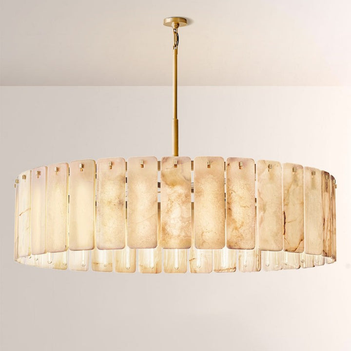 Belamette Onyx Round Chandelier60"D