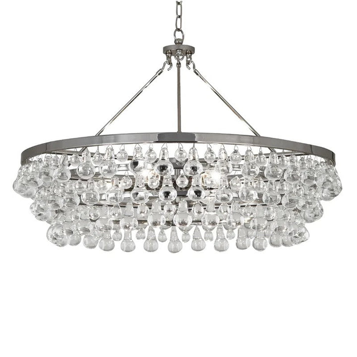 Abee Waterdrop Round Chandelier 35"