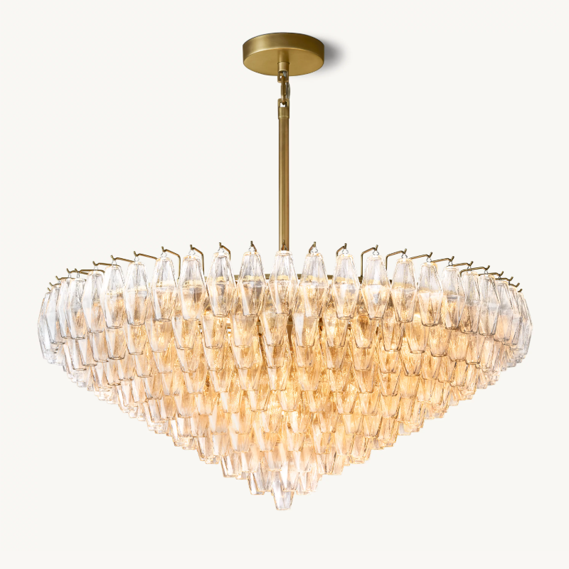 Tara Round Tiered Chandelier 47''D