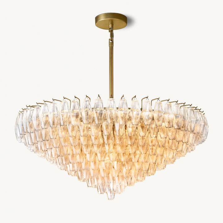 Tara Round Tiered Chandelier 47''D