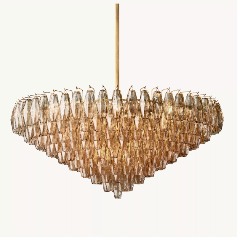 Tara Round Tiered Chandelier 47''D