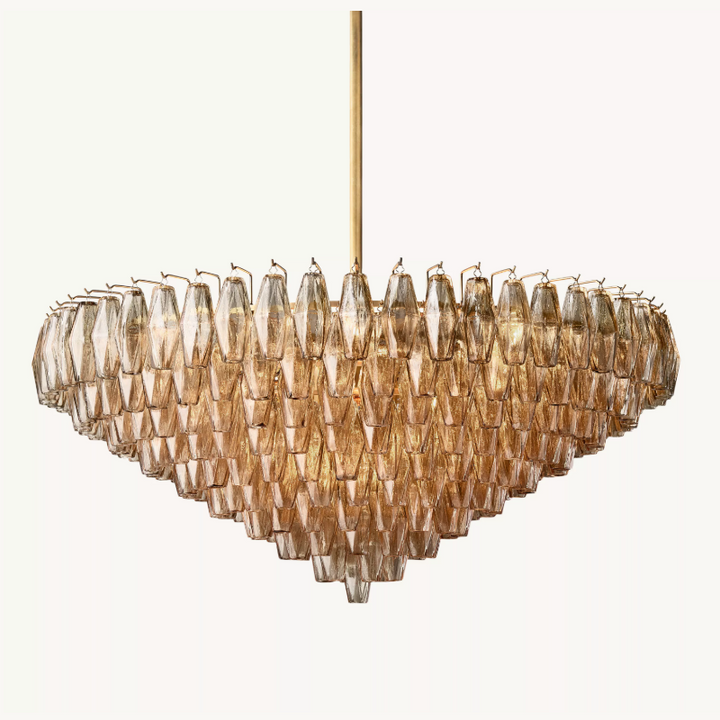 Tara Round Tiered Chandelier 47''D