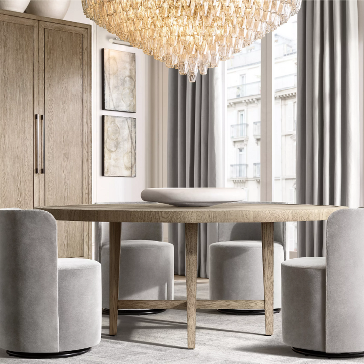 Tara Round Tiered Chandelier 47''D