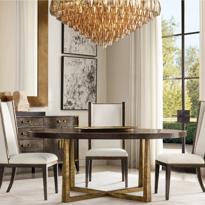 Tara Round Tiered Chandelier 47''D
