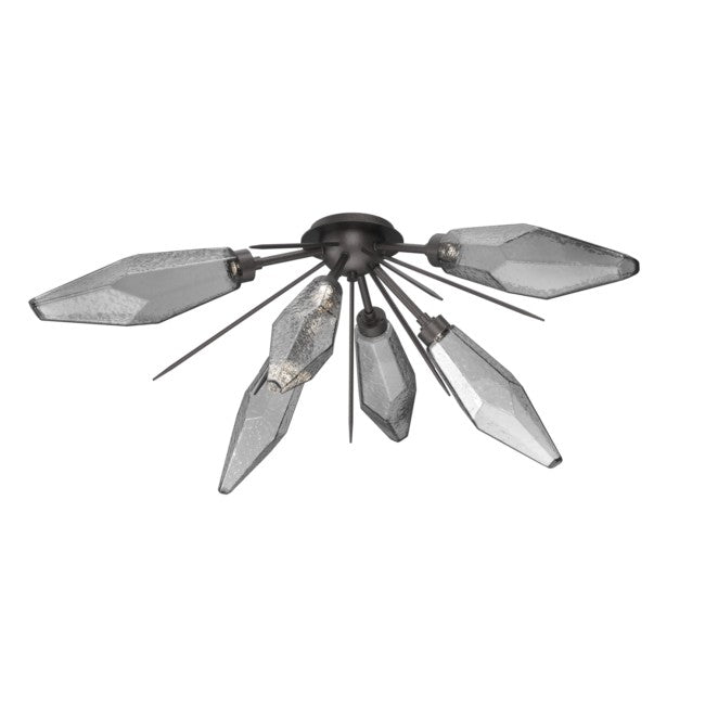 Rock Crystal Ceiling Light 39.5''