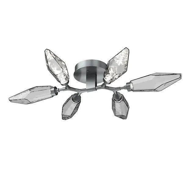 Rock Crystal Ceiling Light 36''