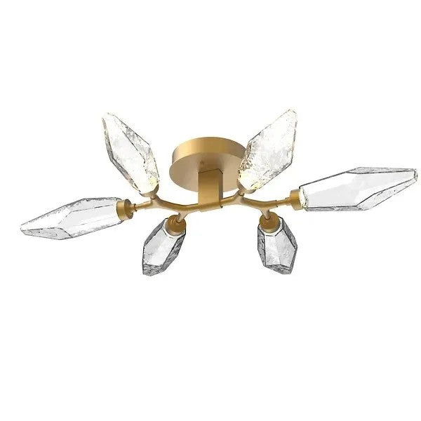 Rock Crystal Ceiling Light 36''