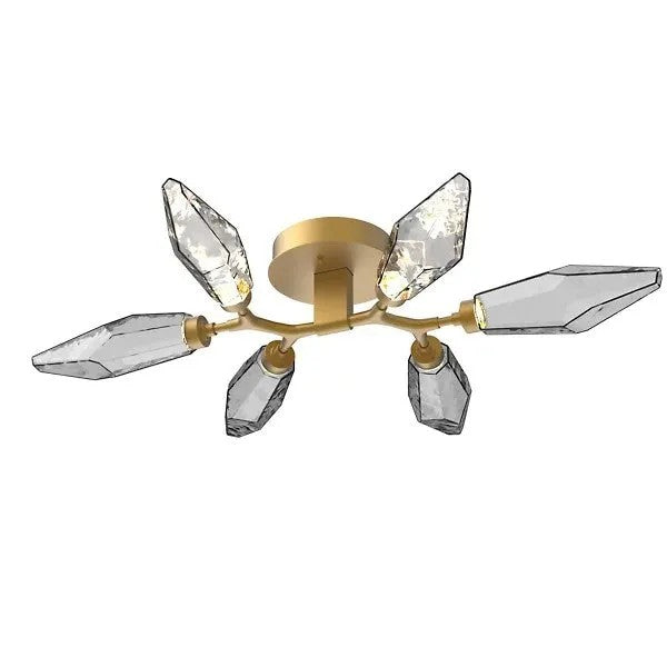 Rock Crystal Ceiling Light 36''