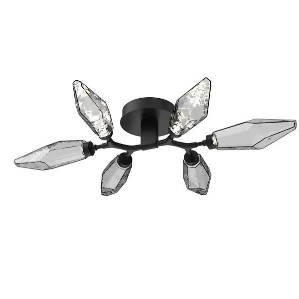 Rock Crystal Ceiling Light 36''