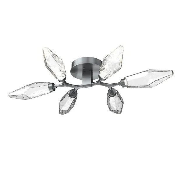 Rock Crystal Ceiling Light 36''
