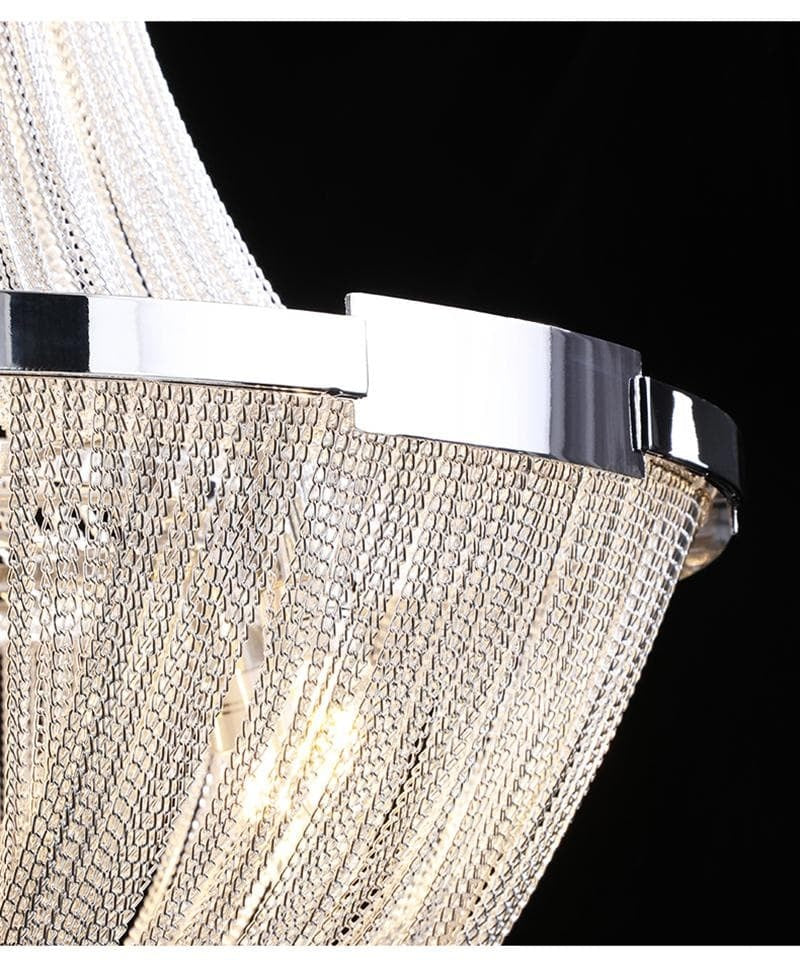 Alisa Plated Luxury Chandelier