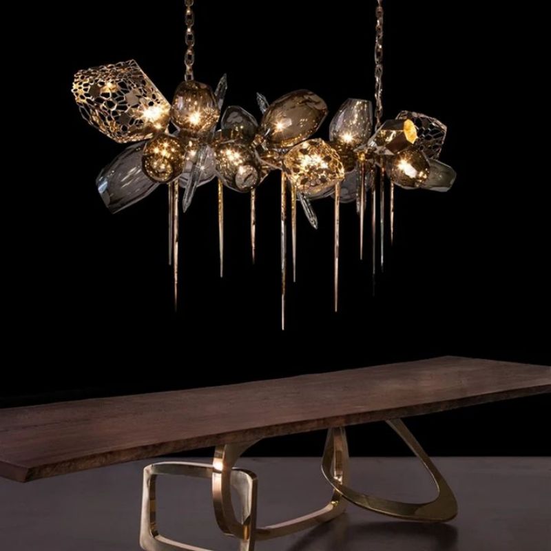 Bryce Contemporary Glass Chandelier