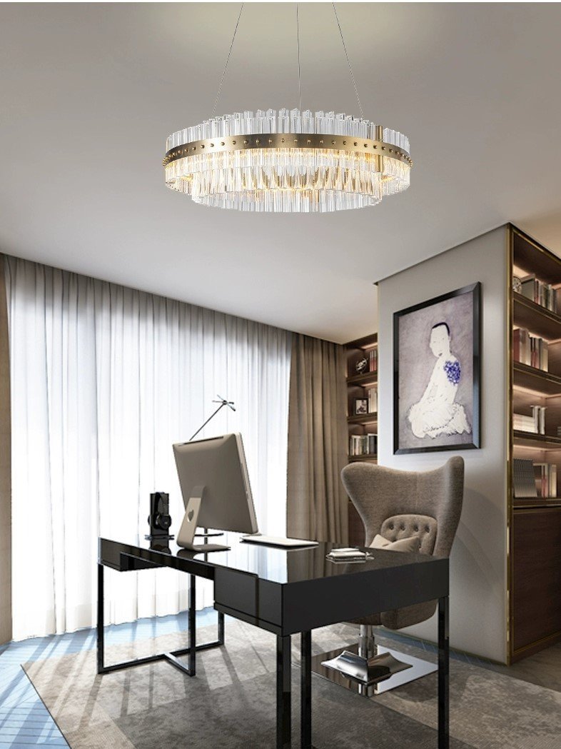 Aquinox 2-Tier Oval Chandelier