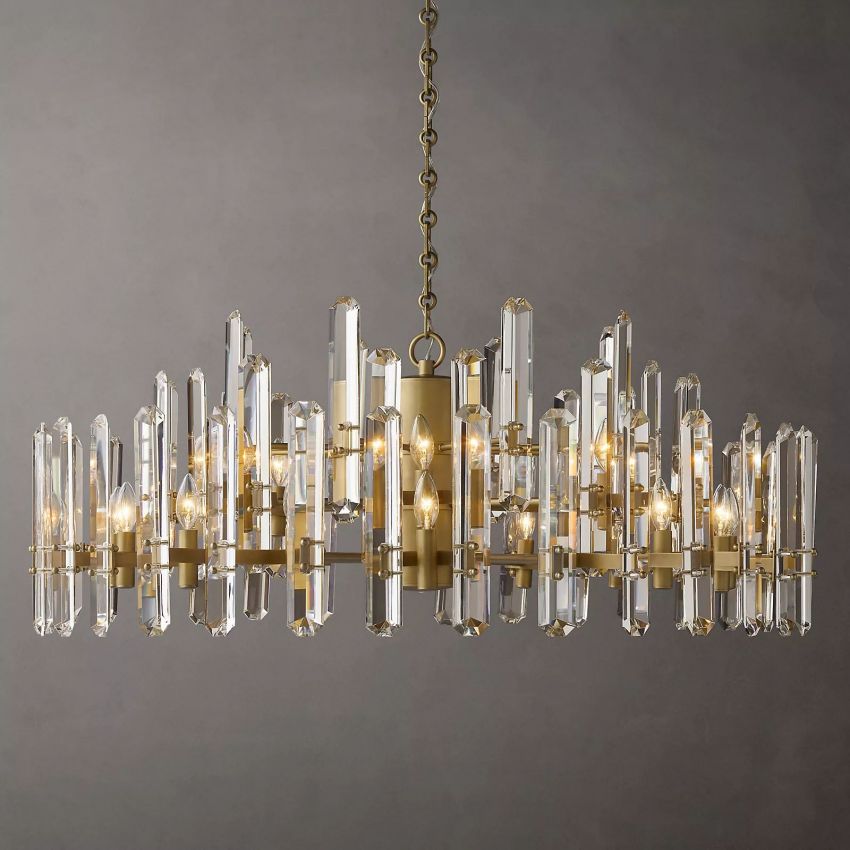 Downton Round Chandelier 48"