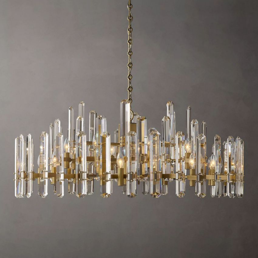 Downton Round Chandelier 48"