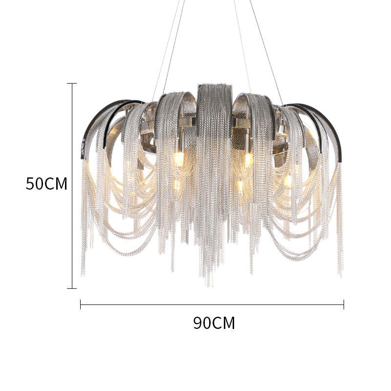 Alisa Luxury Round Decor Chandelier