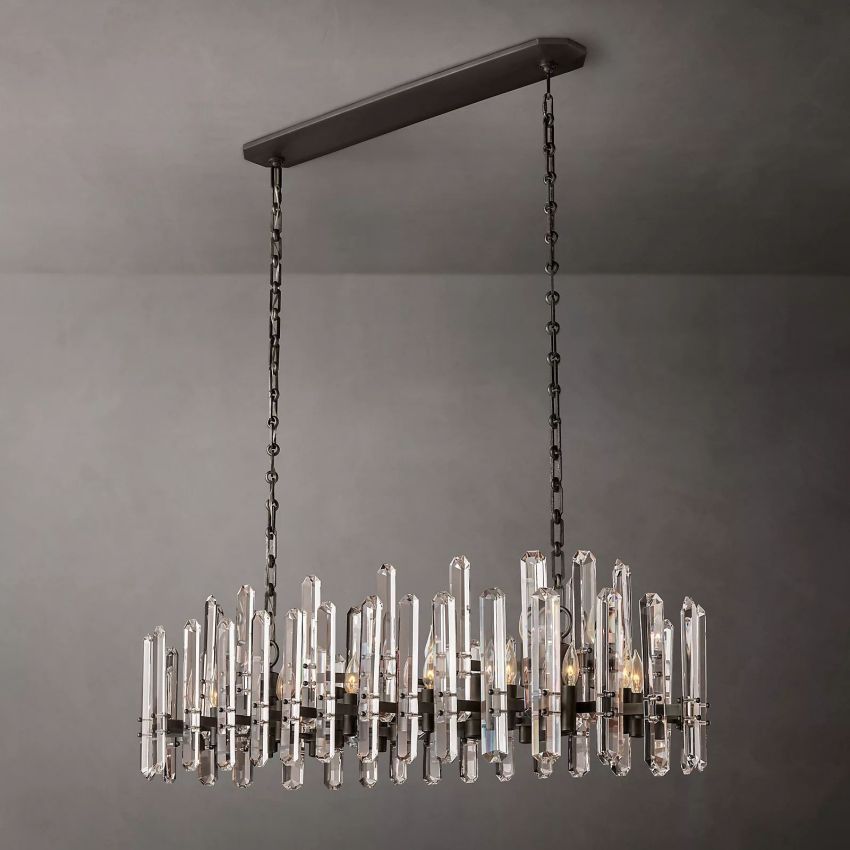 Downton Linear Chandelier 54"