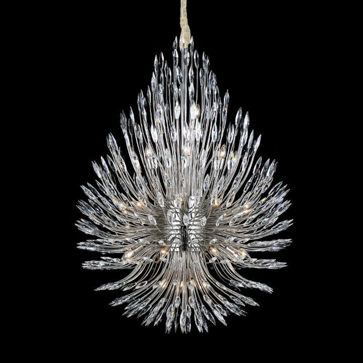 Lily Starburst Crystal Sputnik Chandelier 43"W