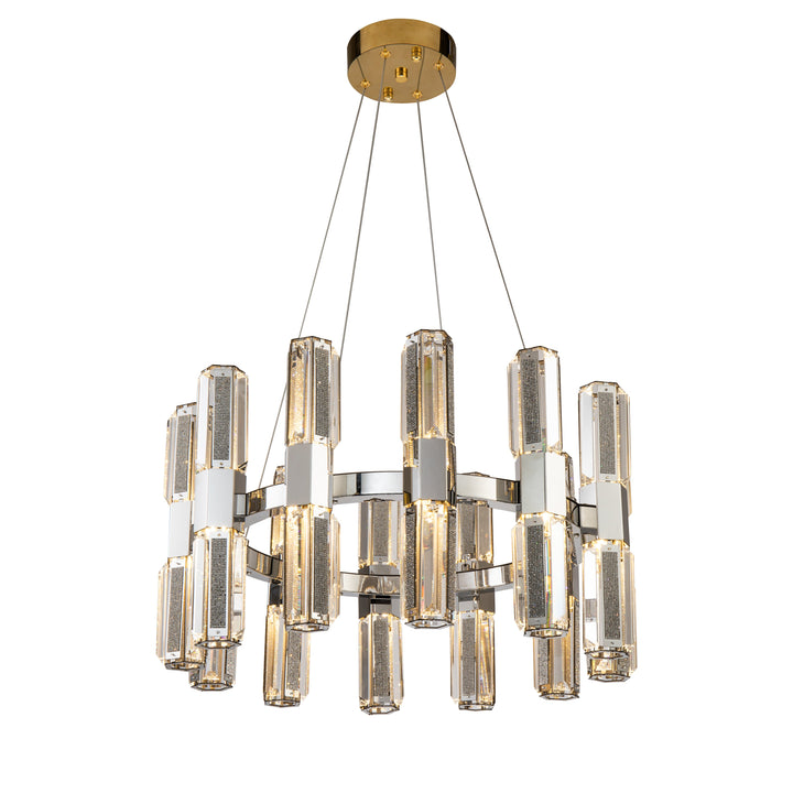 Olivia 3-Tier Round Chandelier