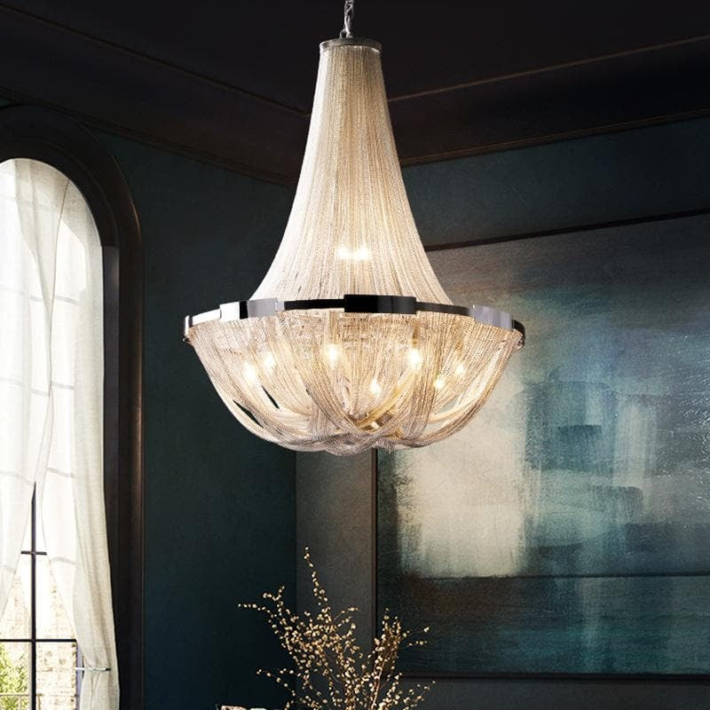 Alisa Plated Luxury Chandelier