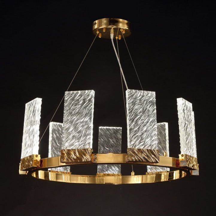 Aimee 1-Tier Round Chandelier