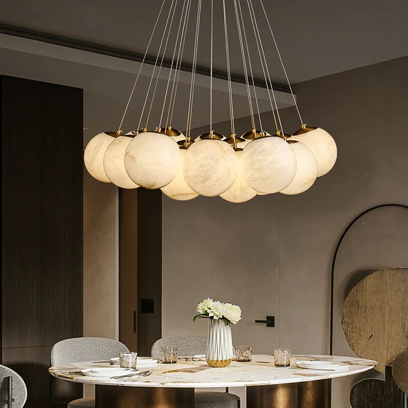 Givarna Alabaster Multi-lights Chandelier