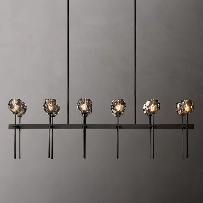 Crysball Linear Chandelier