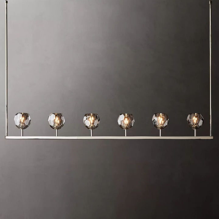 Crysball Linear Chandelier