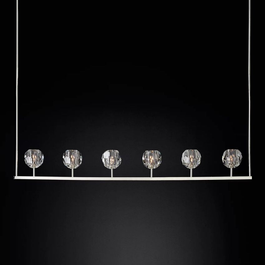 Crysball Linear Chandelier