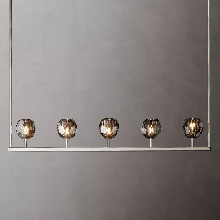 Crysball Linear Chandelier