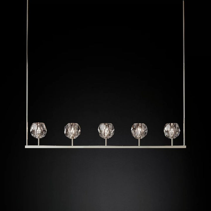 Crysball Linear Chandelier