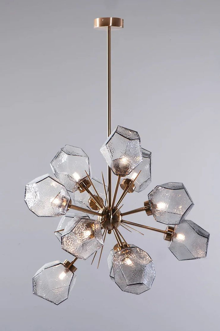 Honeycomb Crystal Chandelier