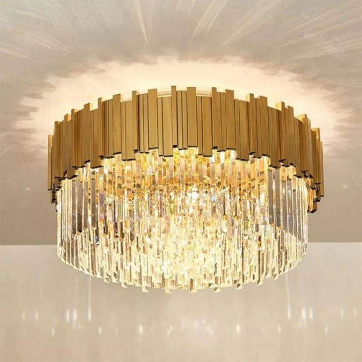 Bourbons Flushmount Chandelier