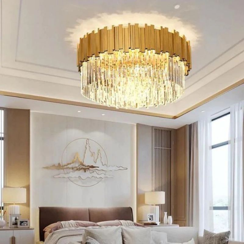 Bourbons Flushmount Chandelier